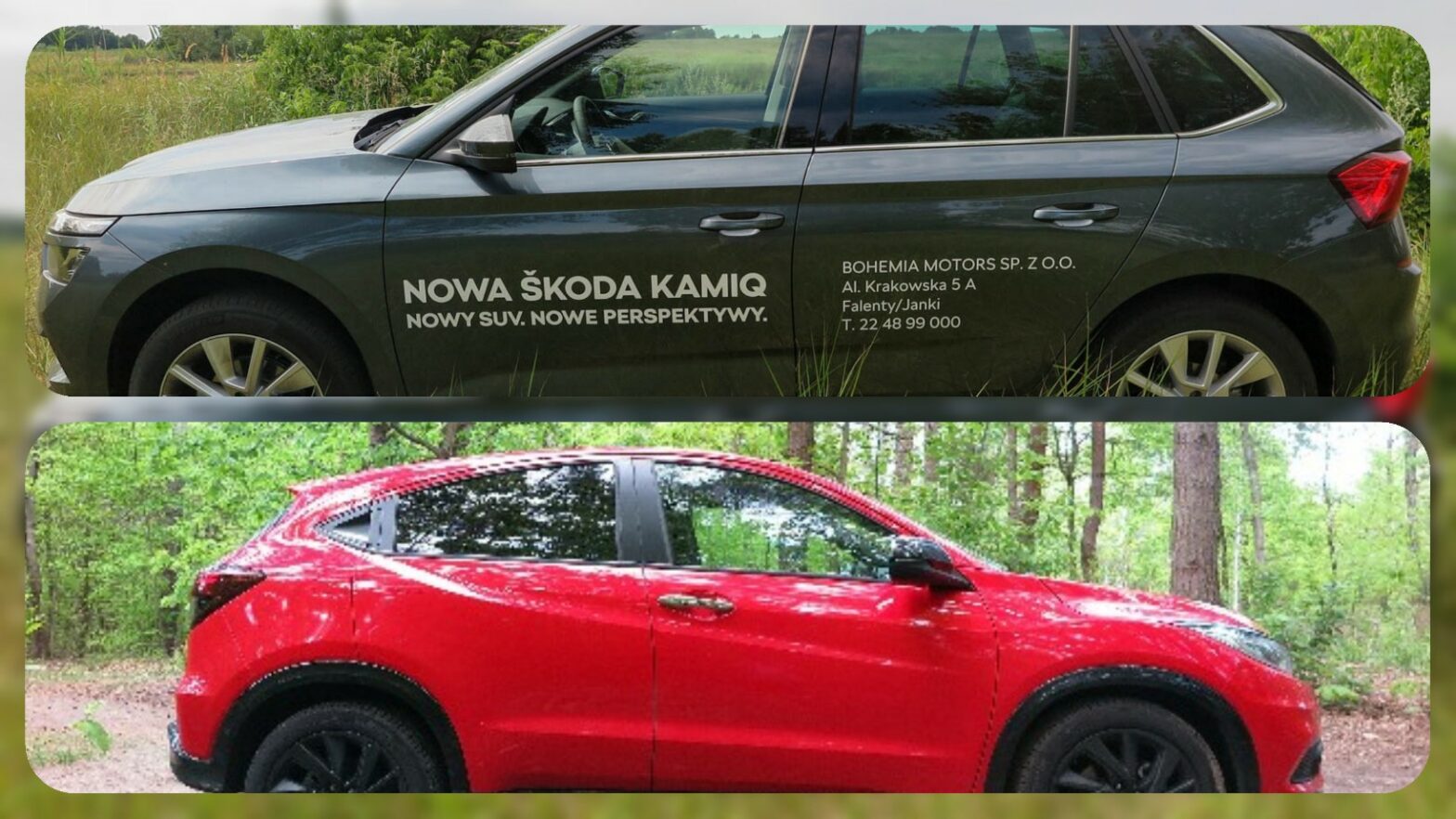 Honda vs Skoda Kamiq